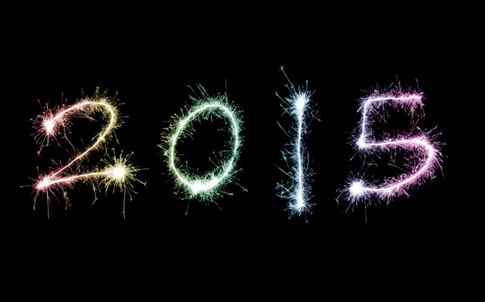2015年新年煙花 桌布 圖片