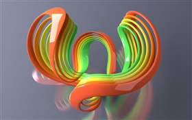 3D創意，色彩曲線