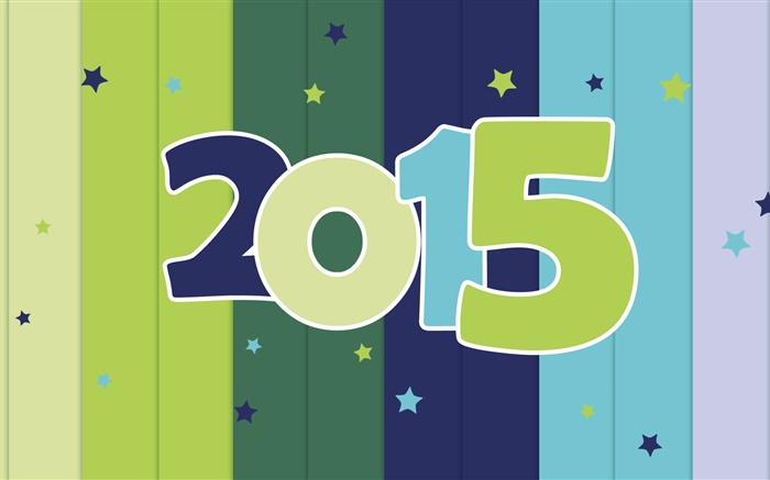 條紋背景2015年新年 桌布 圖片