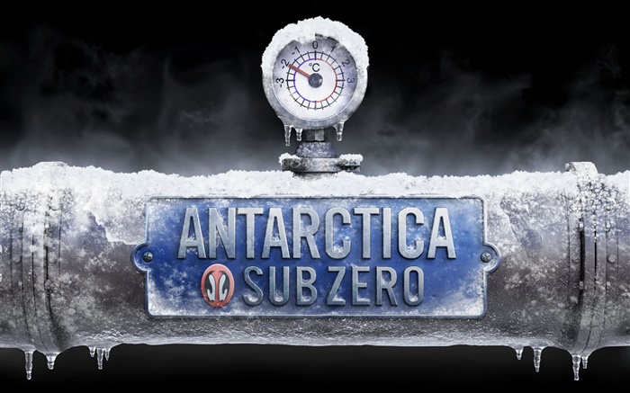 南極洲，零度以下的溫度，創意圖片 桌布 圖片