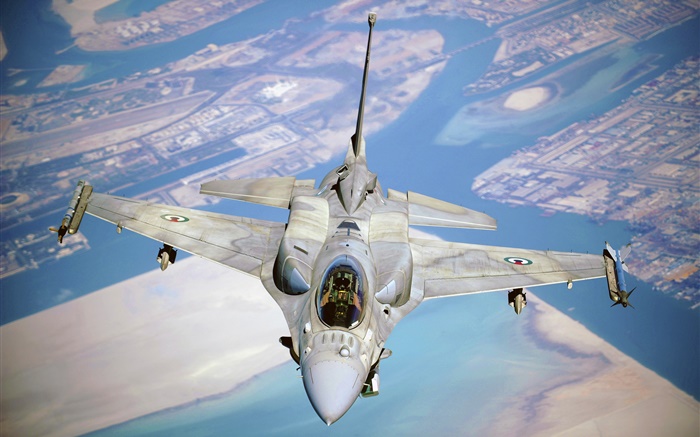 F-16戰鬥機，戰鬥獵鷹 桌布 圖片