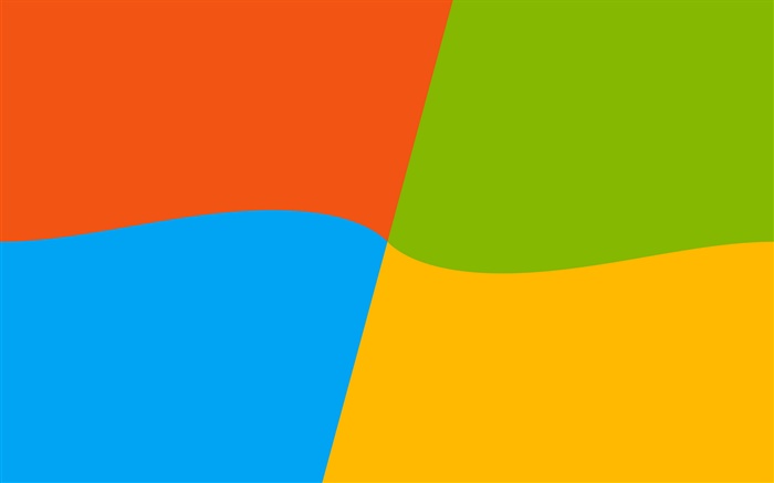微軟的Windows9的標誌，四種顏色 桌布 圖片