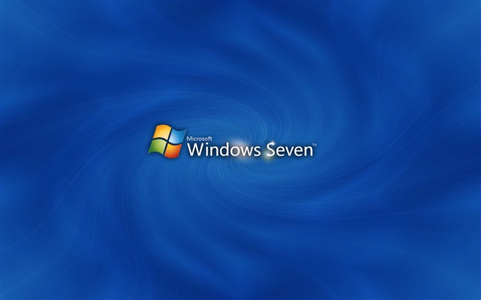 Windows 7的藍色風格 桌布 圖片