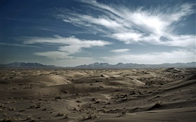 卡維爾鹽漠，沙漠，伊朗 高清桌布