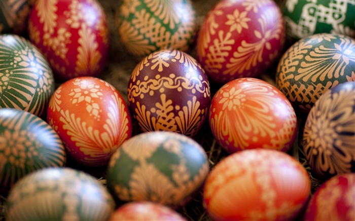 假日，蛋，春天，復活節 桌布 圖片