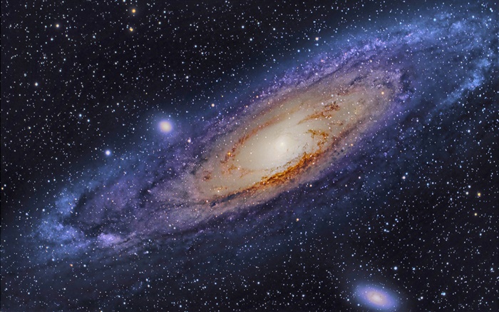 銀河，仙女座，美麗的空間，星級 桌布 圖片