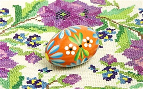 復活節彩蛋，桌布