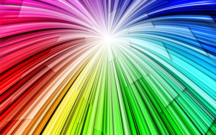 光線路彩虹，抽象背景 桌布 圖片