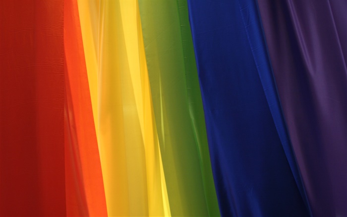 彩虹布，抽象的圖片 桌布 圖片