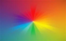 彩虹色，抽象的圖片 高清桌布