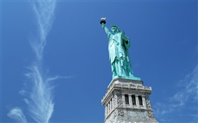 自由女神像，紐約，美國的雕像 高清桌布