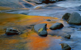 石頭，小溪，水 高清桌布