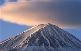 頂視圖，富士山，日本 高清桌布