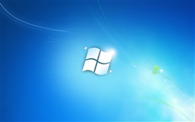 Windows 7的藍色經典風格 高清桌布