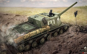 坦克世界，PC遊戲，繪畫藝術