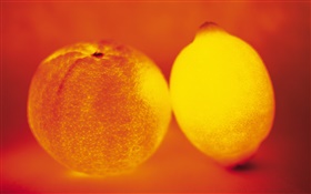 光果，橙，芒果 高清桌布