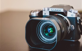 LUMIX相機特寫，鏡頭