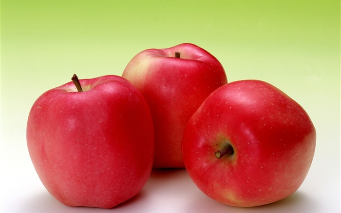 水果微距攝影，紅蘋果 桌布 圖片