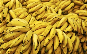 許多黃色的香蕉