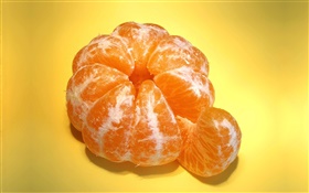 甜柑，水果特寫 高清桌布