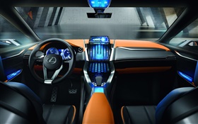 雷克薩斯LF-NX概念車駕駛室 高清桌布