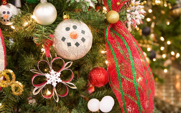 聖誕樹，裝飾，玩具，球 桌布 圖片