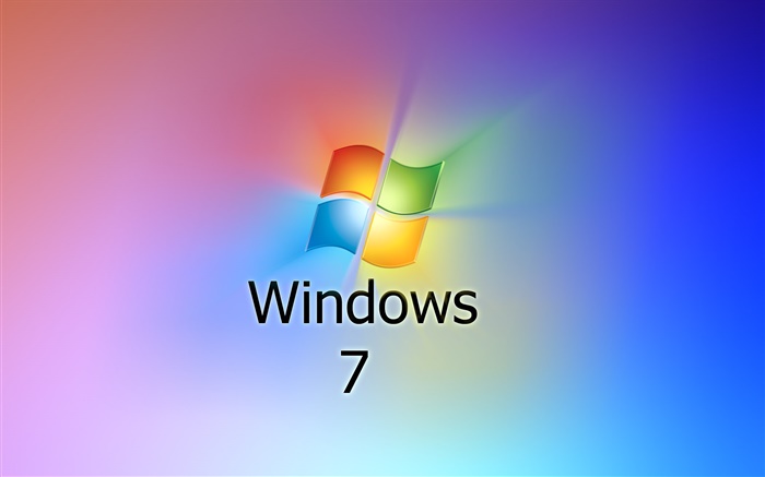 Windows 7藍紫色背景 桌布 圖片