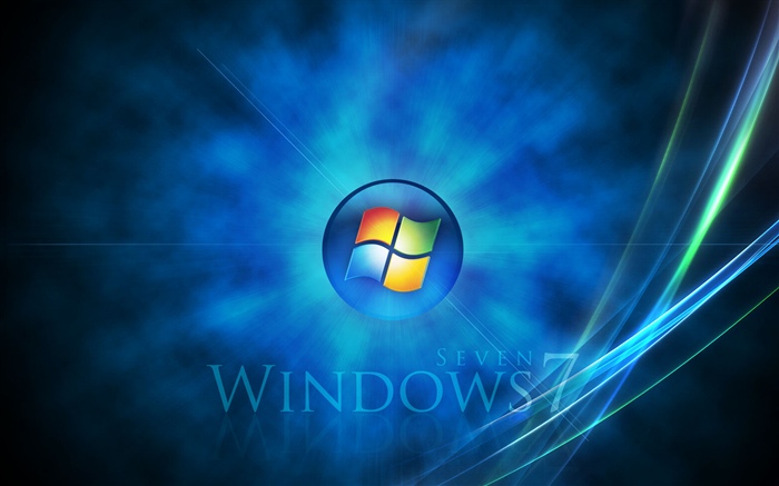 Windows 7，空間背景 桌布 圖片