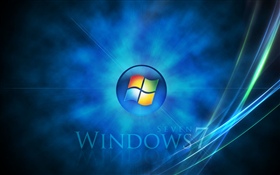 Windows 7，空間背景 高清桌布