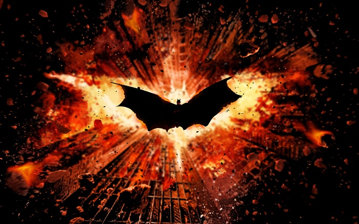 蝙蝠俠，翅膀，城市 桌布 圖片