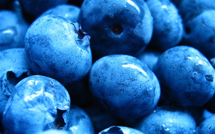 一些藍莓, 新鮮水果 桌布 圖片