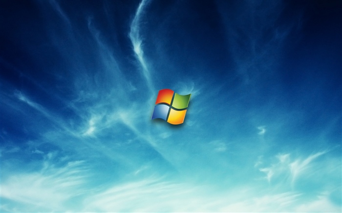 Windows徽標，藍天 桌布 圖片